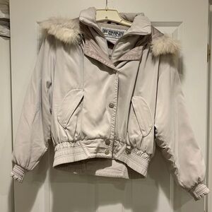FERA Skiwear Vintage 90s Style Ski Jacket Lavender
